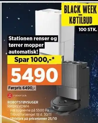 Power Robotstøvsuger tilbud