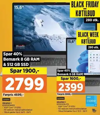 Power Ideapad 1 tilbud