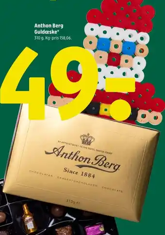 Coop 365 Anthon Berg Guldæske tilbud