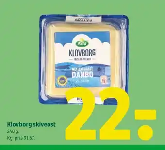 Klovborg skiveost