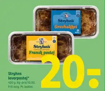 Coop 365 Stryhns leverpostej tilbud
