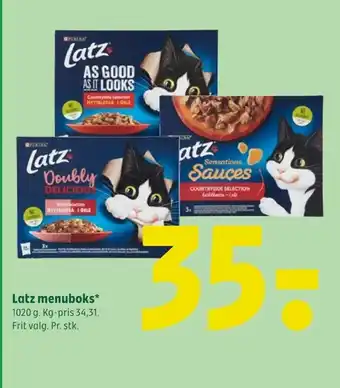 Coop 365 Latz menuboks tilbud