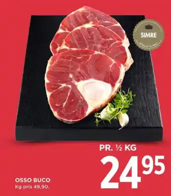 MENY OSSO BUCO tilbud