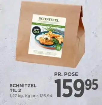 MENY SCHNITZEL TIL 2 tilbud