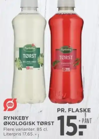 MENY RYNKEBY ØKOLOGISK TØRST tilbud