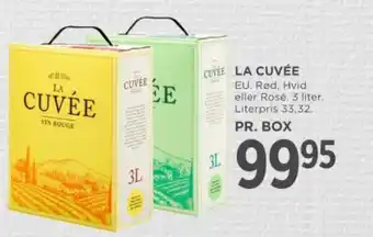 LA CUVÉE