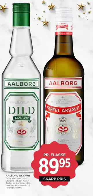MENY AALBORG AKVAVIT tilbud