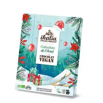 Helsam Saveurs & nature chokolade julekalender vegansk ø - 115 g tilbud