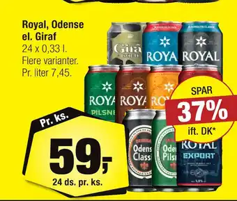 Royal, odense el. giraf