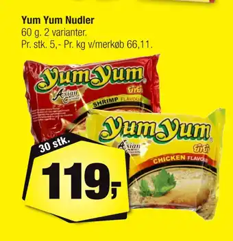 Yum yum nudler