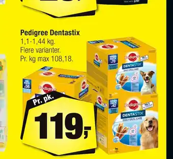 Calle Pedigree dentastix tilbud