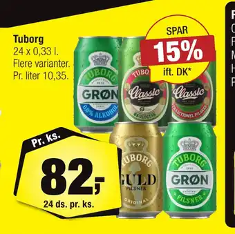 Calle Tuborg tilbud