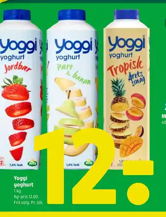Coop 365 Yoggi yoghurt tilbud