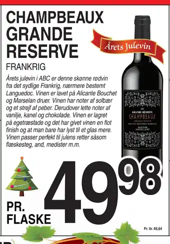 ABC Lavpris Grande reserve tilbud