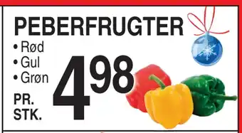 ABC Lavpris Peberfrugter tilbud