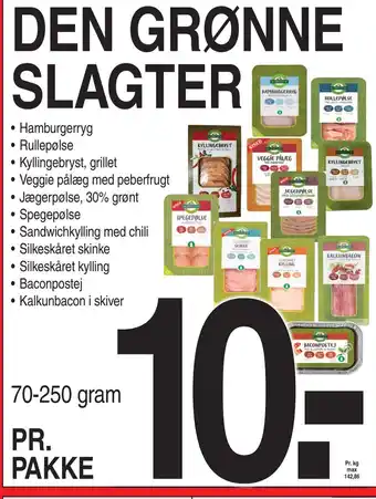 ABC Lavpris Den grønne slagter tilbud