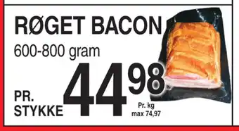 ABC Lavpris Røget bacon tilbud