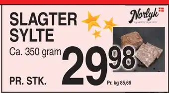 Slagter sylte