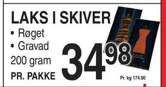 ABC Lavpris Laks i skiver tilbud