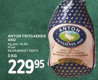 MENY Anton fritgående and tilbud