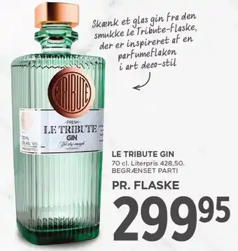 MENY Le tribute gin tilbud