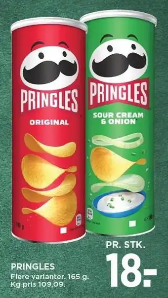 MENY Pringles tilbud