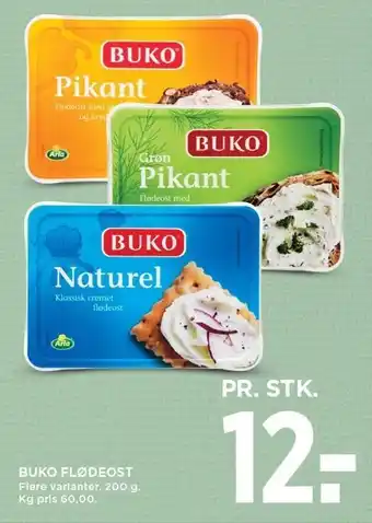 Buko flødeost