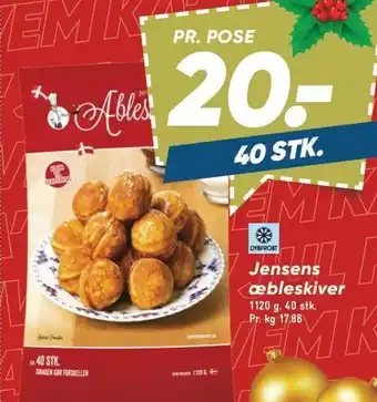 Bilka Jensens æbleskiver tilbud
