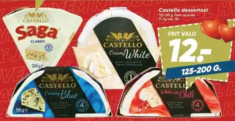 Bilka Castello dessertost tilbud