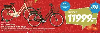 Bilka Sco premium e-classic sort eller beige tilbud