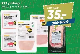 Bilka Xxl pålæg tilbud