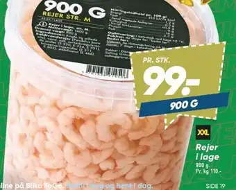 Bilka Rejer i lage tilbud
