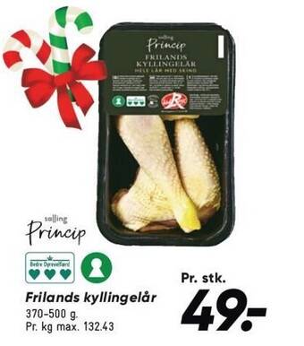 Bilka Frilands kyllingelår tilbud