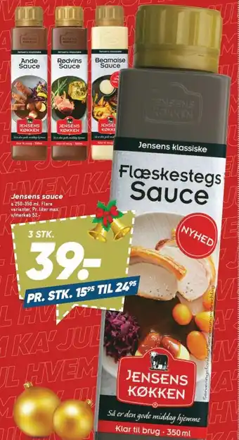 Bilka Jensens sauce tilbud