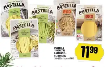 Løvbjerg Pastella spaghetti, lasagne el. fettucine tilbud
