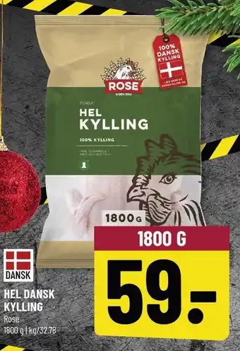 Løvbjerg Hel dansk kylling tilbud