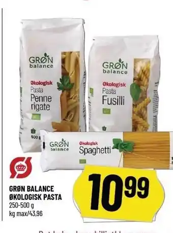 Løvbjerg Grøn balance økologisk pasta tilbud