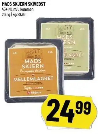 Mads skjern skiveost
