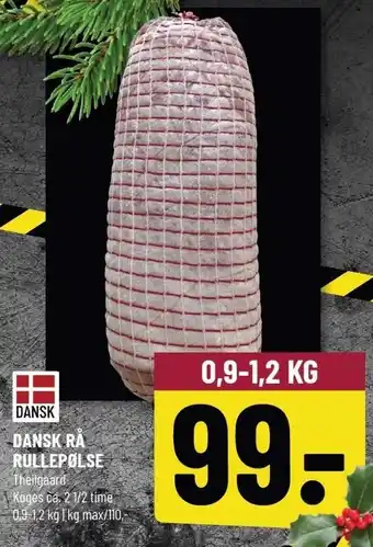 Løvbjerg Dansk rå rullepølse tilbud