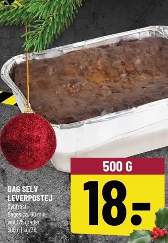 Bag selv leverpostej