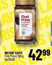 Løvbjerg Instant kaffe tilbud