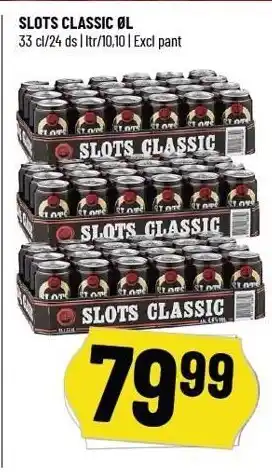 Slots classic øl