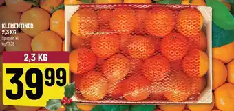 Klementiner 2,3 kg