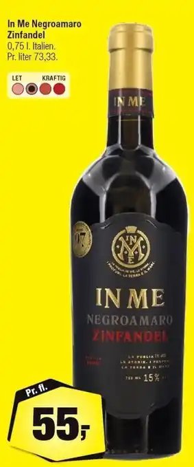 In me negroamaro zinfandel
