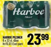 Løvbjerg Harboe pilsner tilbud