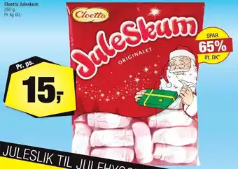 Calle Cloetta juleskum tilbud