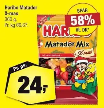 Calle Haribo matador x-mas tilbud