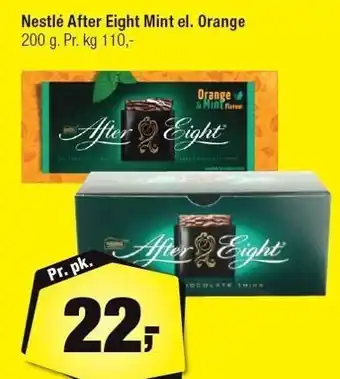 Nestlé after eight mint el. orange