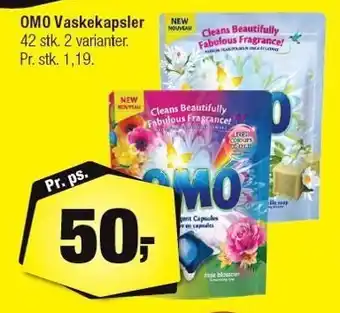 Calle Omo vaskekapsler 42 stk tilbud