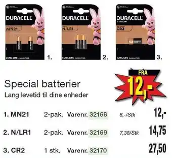 Harald Nyborg Special batterier tilbud